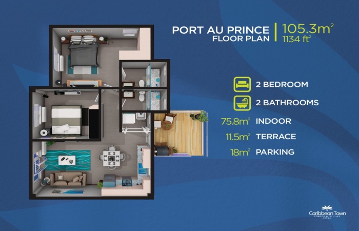 Schotlandstraat Aruba, Eagle, ,1 BathroomBathrooms,Condo's / Town Houses / Villa's,For Sale,Schotlandstraat,1504